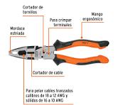 Truper Alicate electrico 6 en 1 pinza multiuso aisla max 1000v 46492 7506610200784 7877