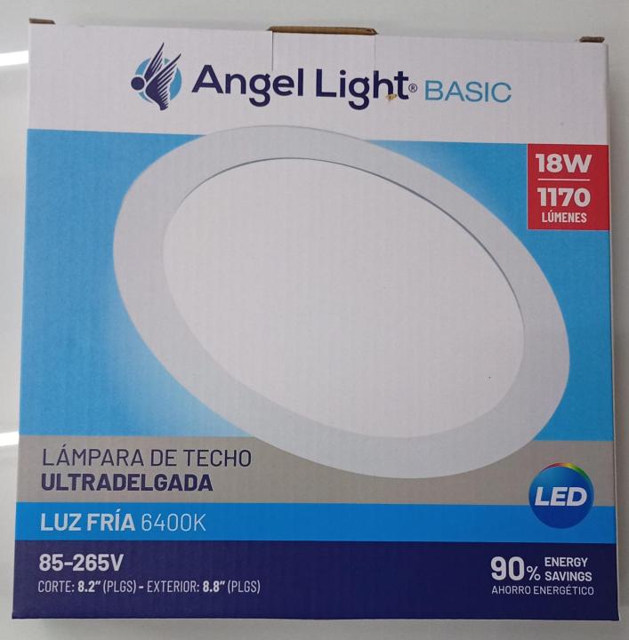 Angel Light LAMPARA PANEL LED REDONDA EMP 8.7  18W 6400K 1350LM 100-265V 61110033 7453078508061 9510